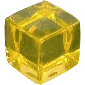 Yellow Health Cube